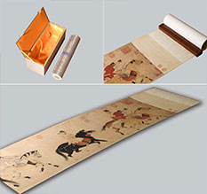 定西馆藏书画复制博物馆书画复制服务