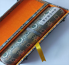 定西书画装裱案例